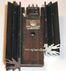 Donor surplus heat sink