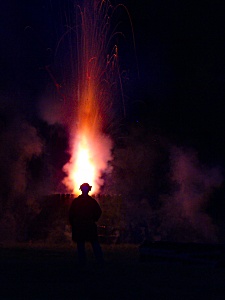 Keeper of the Flame, Old Sturbridge Village, Sturgbridge, MA - July, 2008