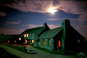 Summer night, Bascom Lodge, Mt. Greylock, Adams, MA - September, 2002
