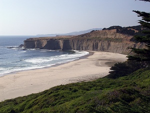 About 6 miles South of Half Moon Bay, CA