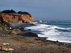 Sunset near San Simeon, CA