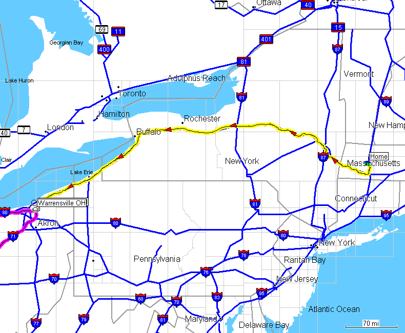 Day 1 map