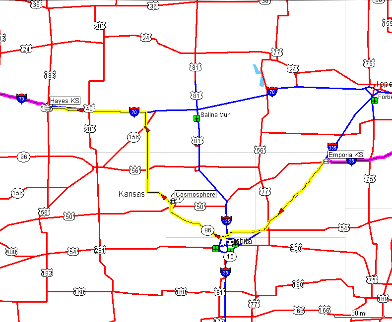 Day 4 map