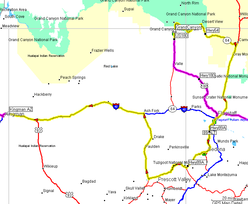 Day 8 map