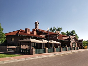 Train station at Canon City 