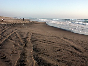 Pacific Ocean near Great Highway