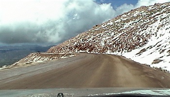 Descent from Pikes Peak